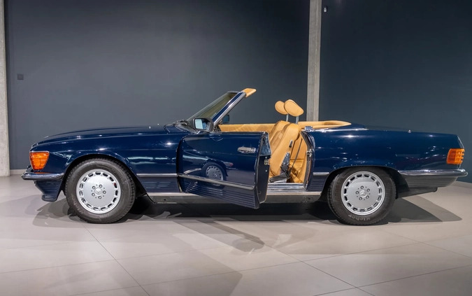 Mercedes-Benz SL cena 159900 przebieg: 201590, rok produkcji 1987 z Brzeszcze małe 742
